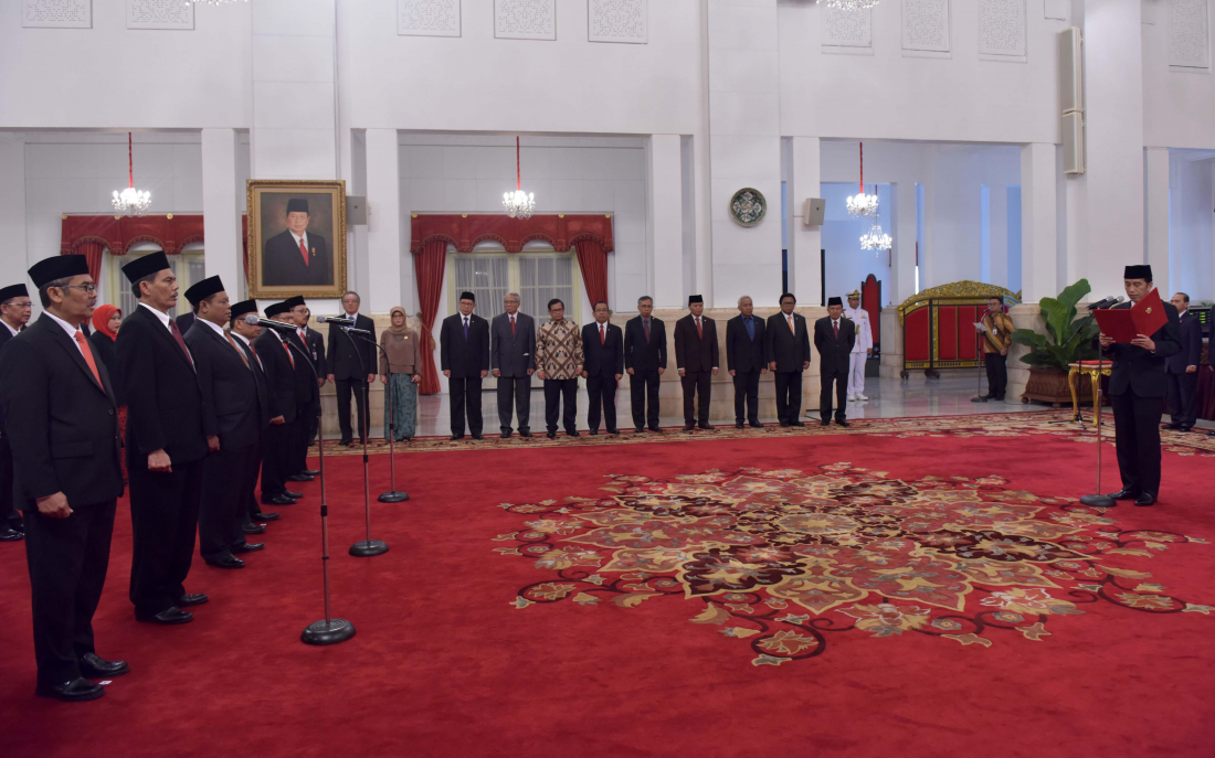 Presiden Jokowi Lantik Dewan Pengawas dan Anggota Badan Pengelola Keuangan  Haji