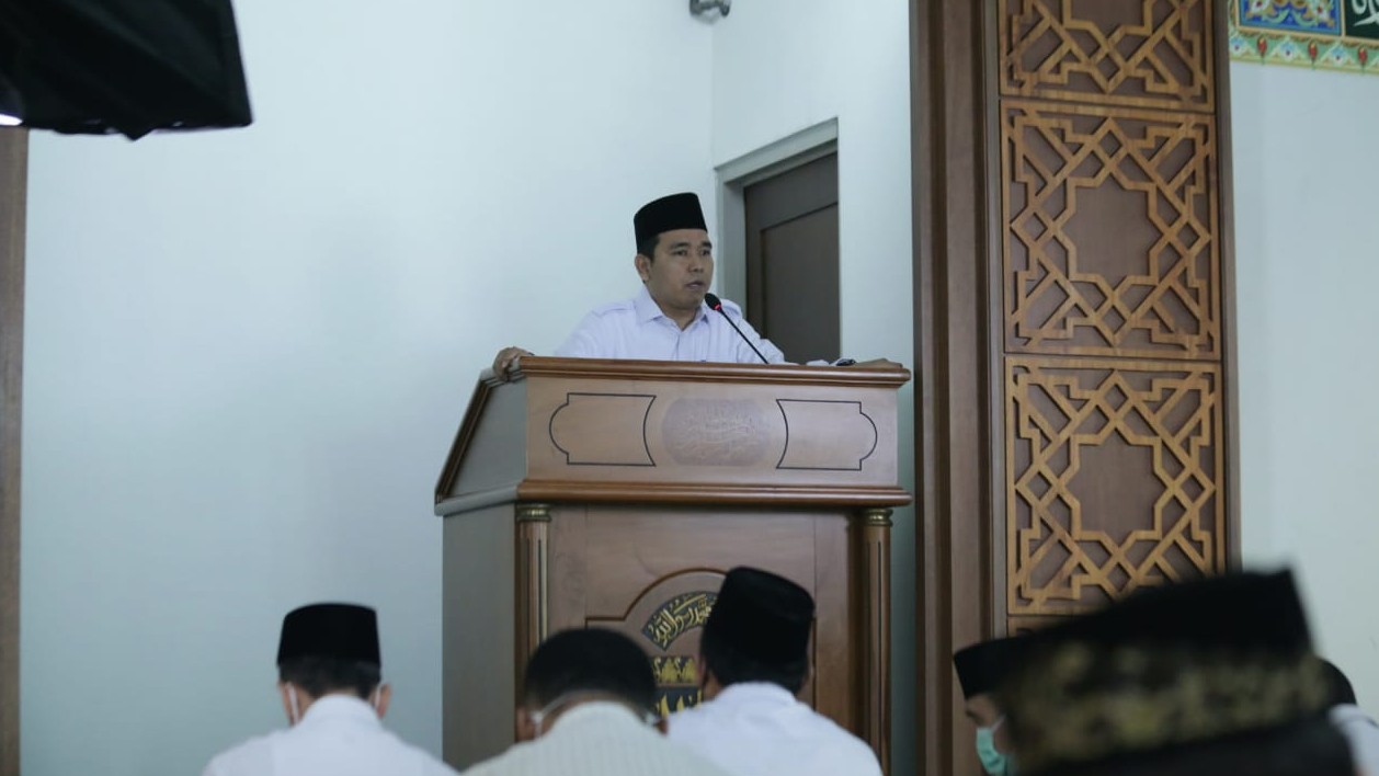 Tenaga Ahli Menag Hasan Basri Sagala menyampaikan kuliah Ramadan Selasa (13/4/2021)