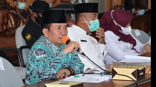 Kakanwil Kemenag Provinsi Bengkulu Zahdi Taher menyatakan ponpes dan madrasah siap melaksanakan pembelajaran tatap muka dengan prokes (foto: arsuk)
