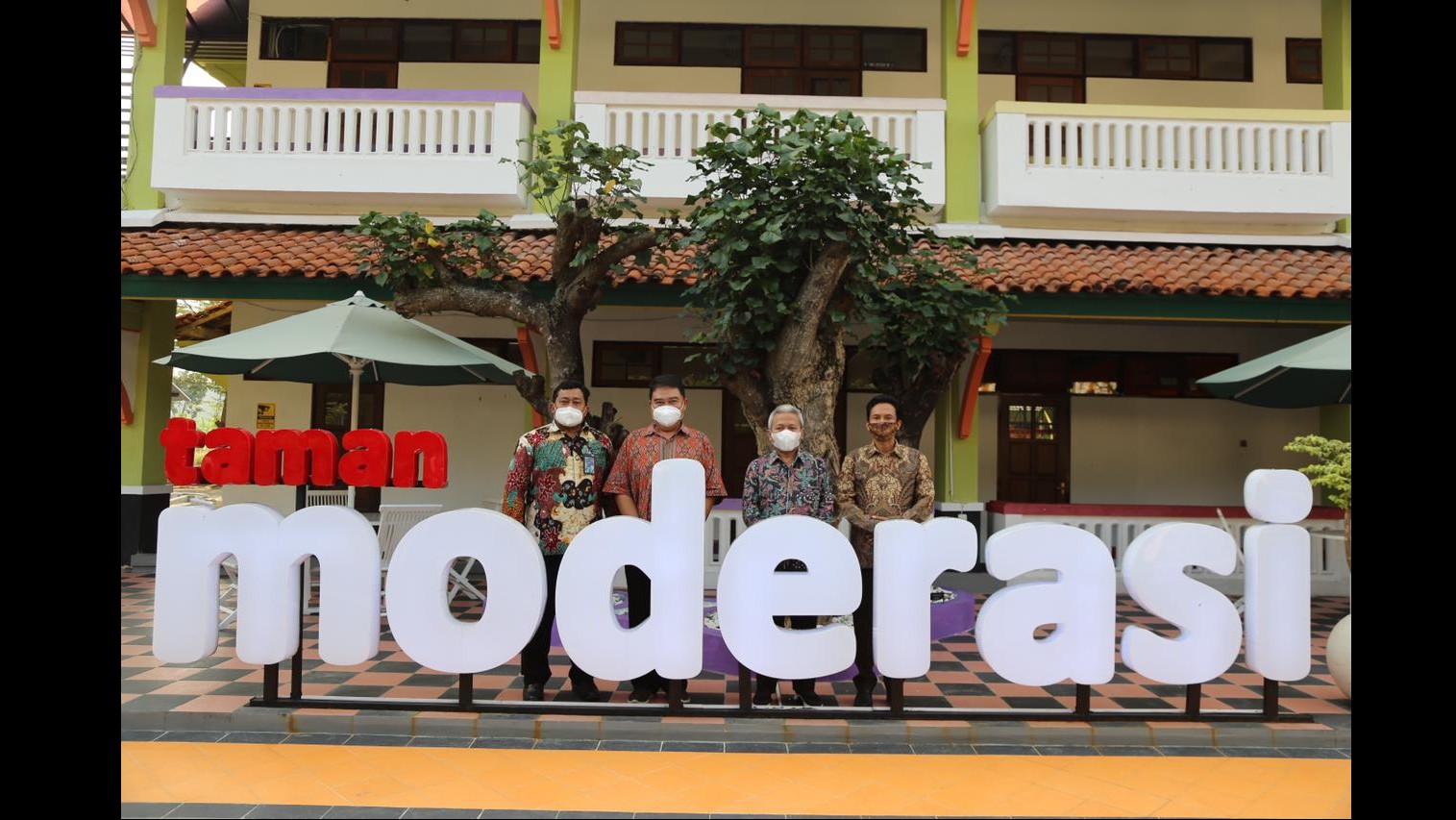 Sekjen Kemenag Nizar meninjau Taman Moderasi UIN Raden Mas Said Surakarta