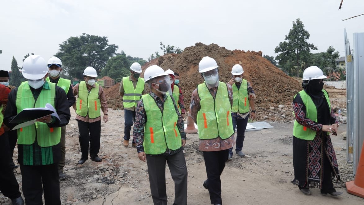 Sekjen Kemenag lakukan Groundbreaking pembangunan Asrama Haji Bekasi