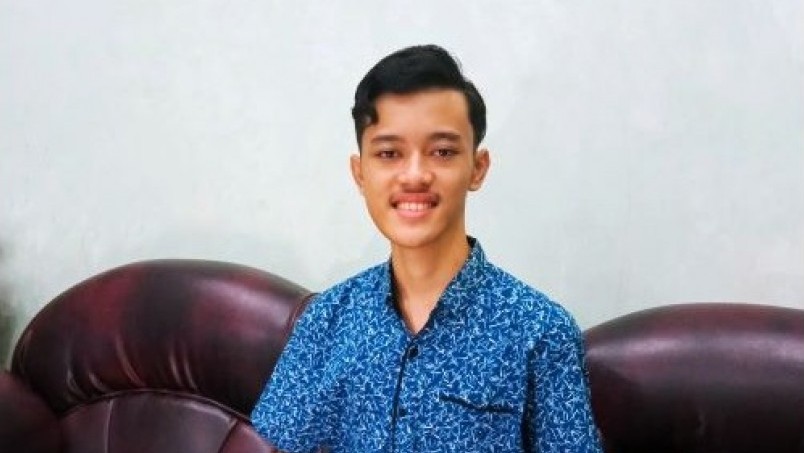 Siswa Madrasah Aliyah Negeri (MAN) 1 Jombang Jawa Timur, Maharsyalfath Izlubaid Qutub Maulasufa terpilih sebagai duta Indonesia dalam International Mo