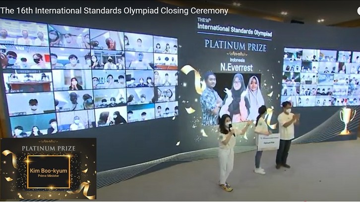 MAN IC Gorontalo raih Platinum Prize The 16th International Standards Olympiad
