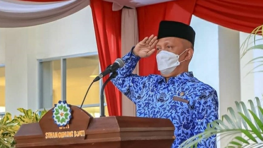Rektor UIN Sunan Gunung Djati Bandung, Prof Dr H Mahmud