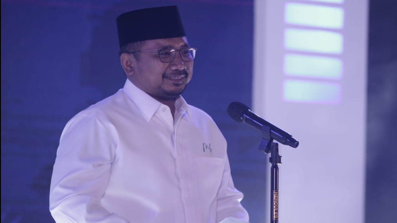 Menag Yaqut Cholil Qoumas Rilis Buku Pedoman Moderasi Beragama, Jakarta, Rabu (22/9/2021)