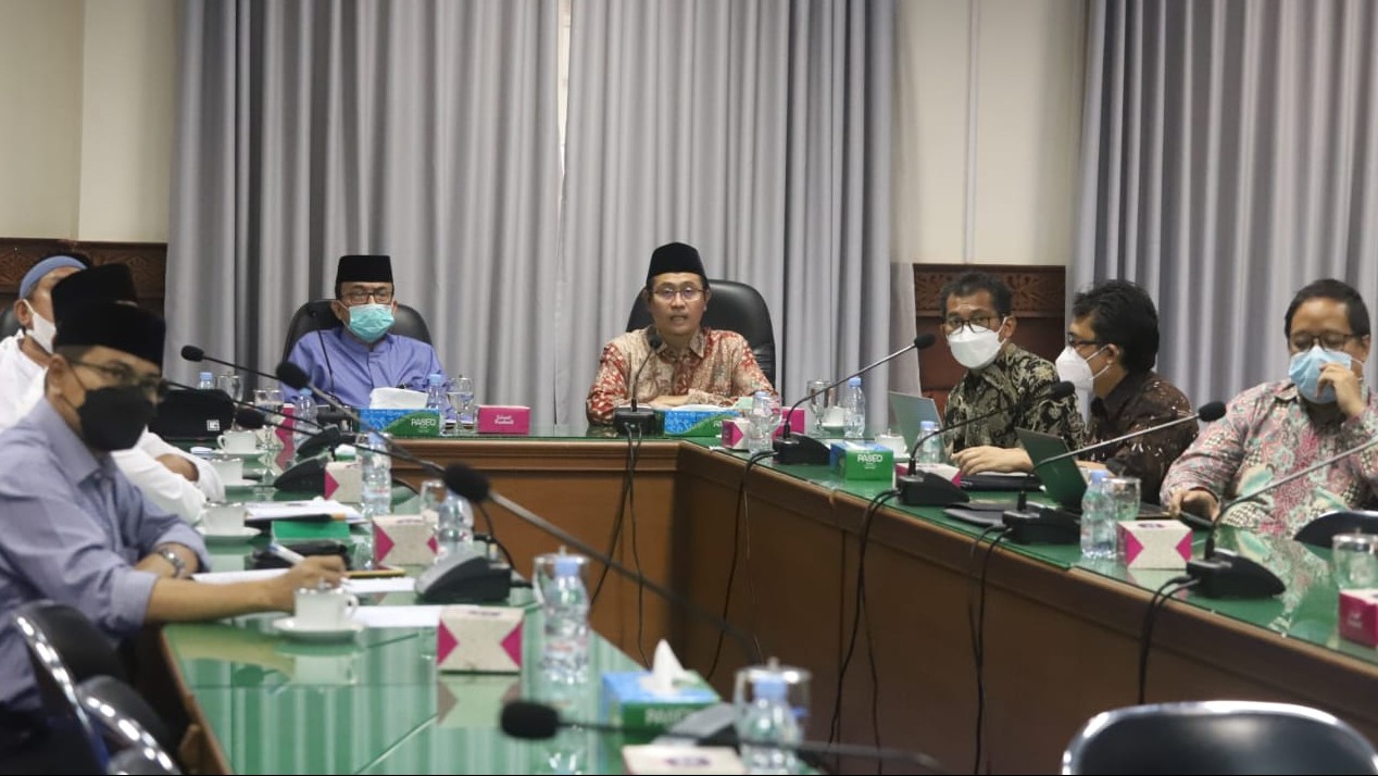 Pertemuan BPJPH dengan MPU dan LPPOM Aceh