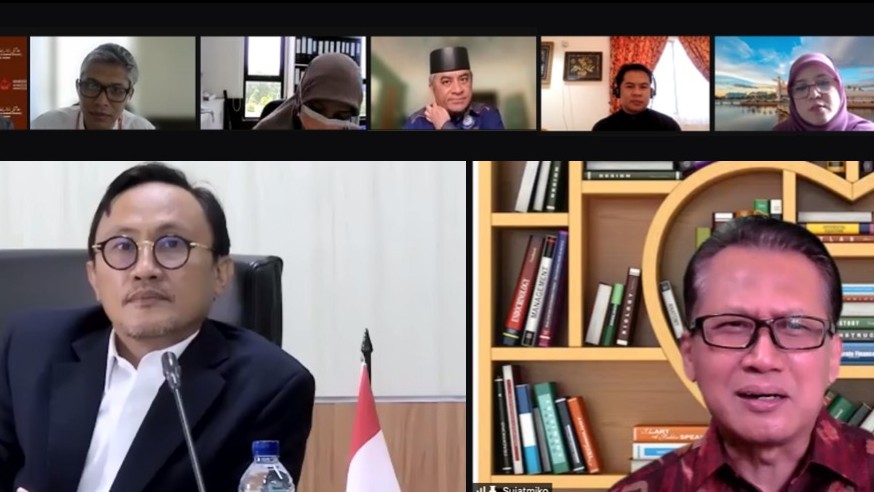 Rapat virtual BPJPH dengan Kementerian Hal Ehwal Ugama Brunei