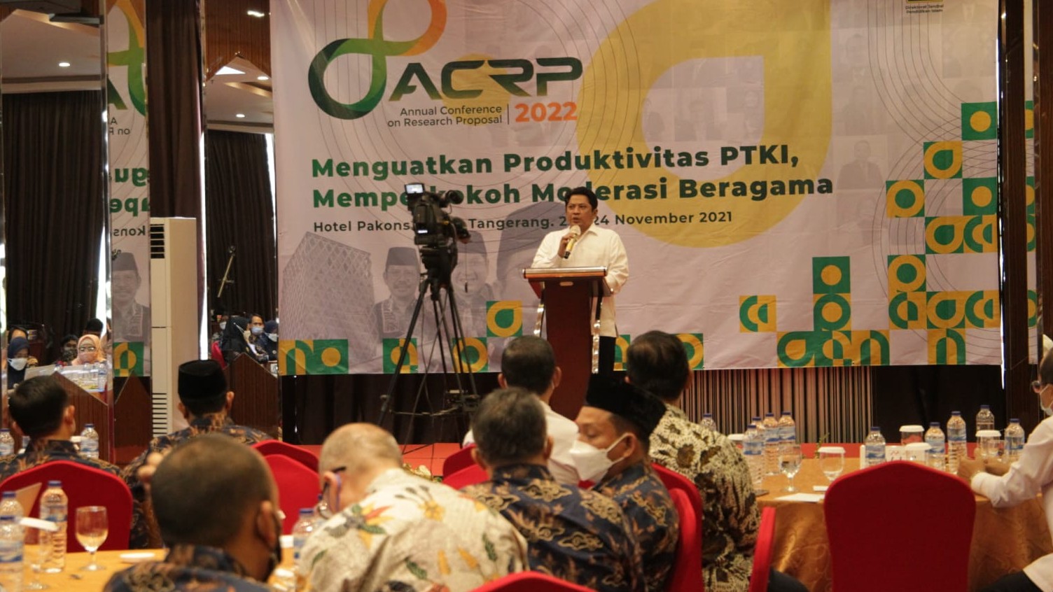 Dirjen Pendis Saat Membuka Acara ACRP di Tangerang Banten