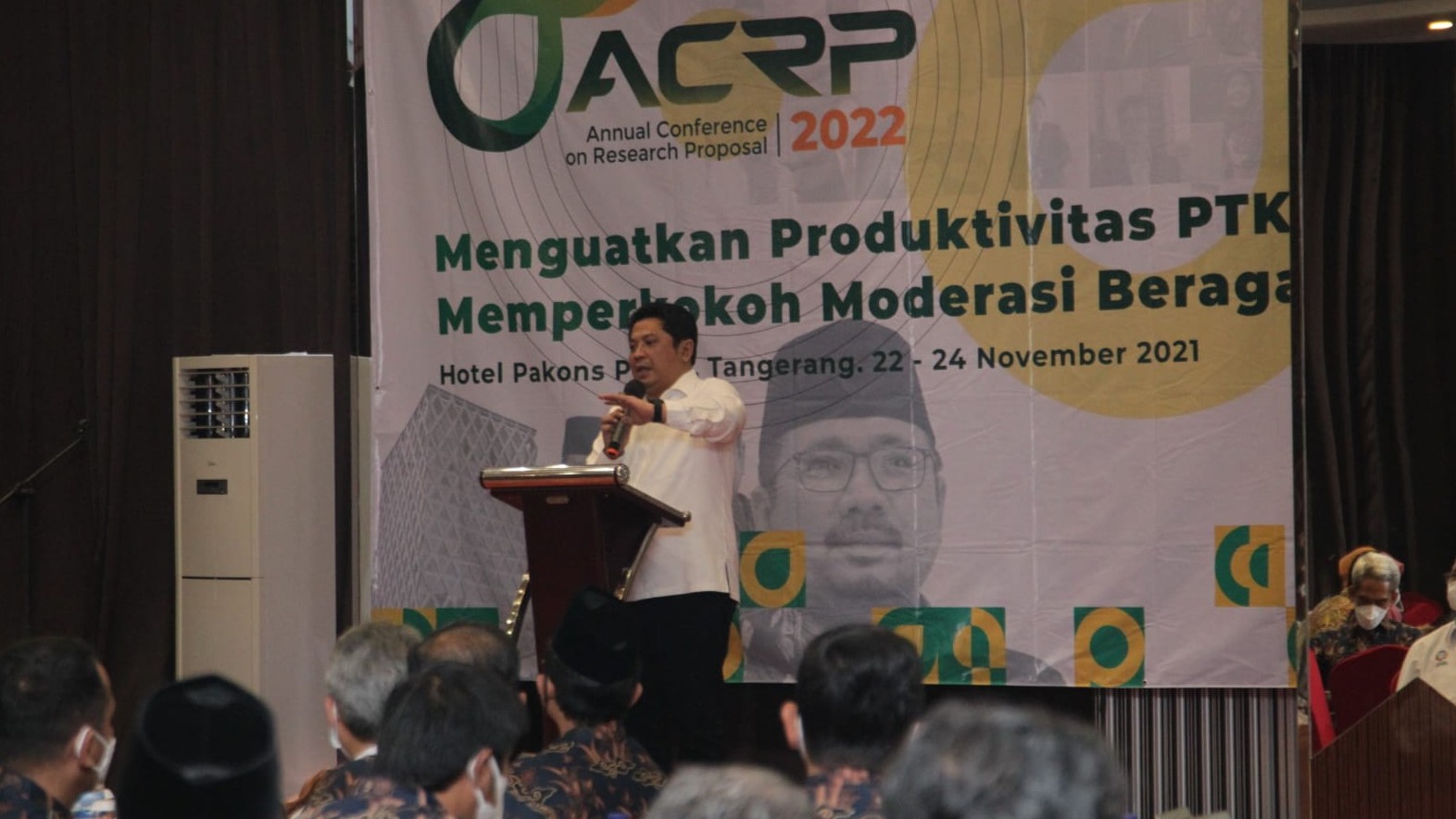 Dirjen Pendidikan Islam M Ali Ramdhani buka ACRP