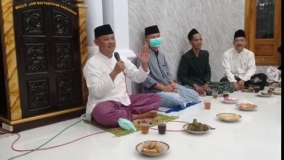 Kakankemenag Kabupaten Kebumen menggelar Safari Subuh untuk menyerap saran dan kritik masyarakat, Sabtu (22/1/2022). (Foto: Humas Kemenag Kebumen)