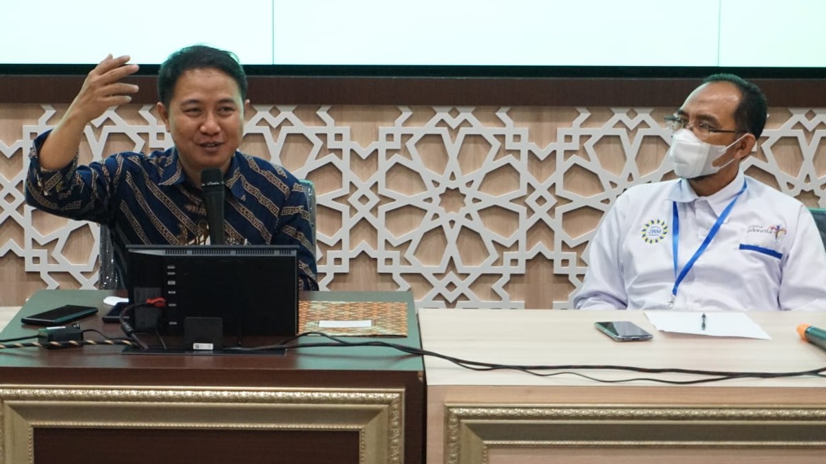 Dirjen PHU Hilman Latief bicara pada Forum Rakernas Jaringan Wisata Muhammadiyah di Yogyakarta