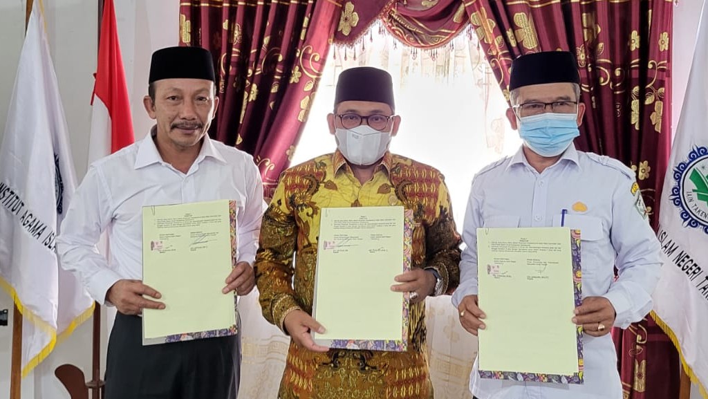 Penandatanganan MoU antara IAIN Takengon dan SKPD Aceh Tengah