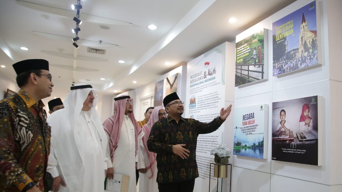 Menag terima kunjungan Dubes Arab Saudi untuk Indonesia