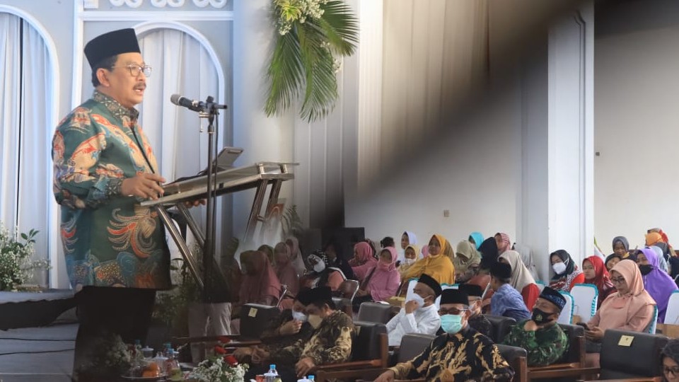 Wakil Menteri Agama Zainut Tauhid Sa'adi di PP Darussalam Timur Muntilan, Kabupaten Magelang