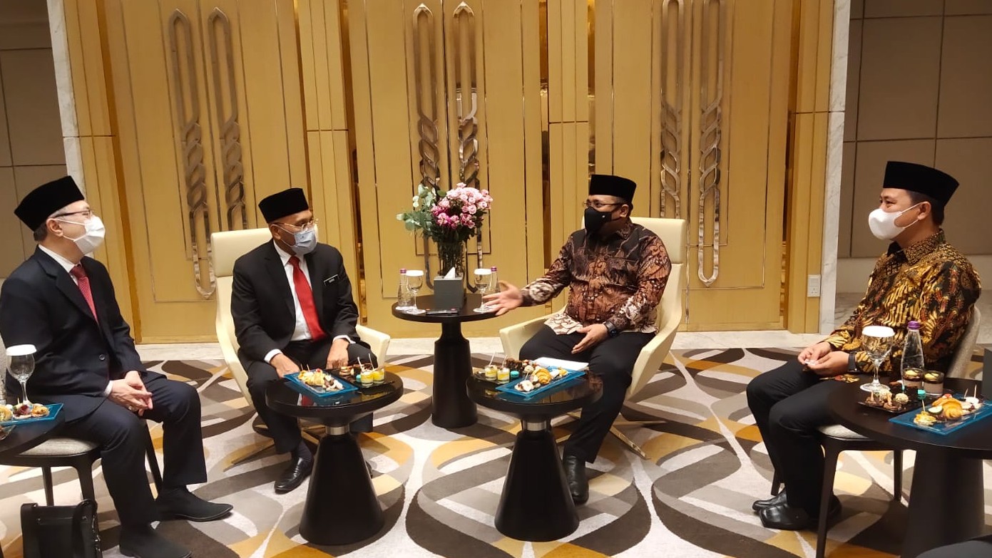 Pertemuan Menag dengan Menteri Hal Ehwal Ugama Malaysia