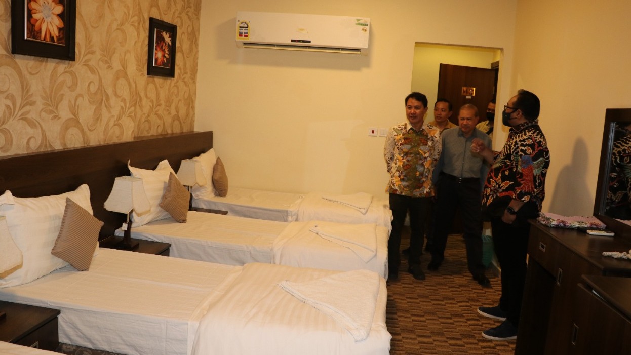 Menag tinjau kesiapan hotel yang akan ditempati jemaah haji Indonesia di Makkah