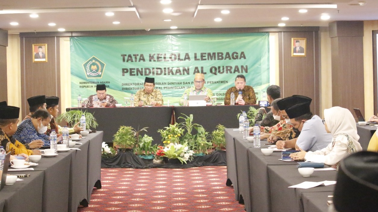 Rapat peningkatan tata kelola kelembagaan Pendidikan Al-Qur'an