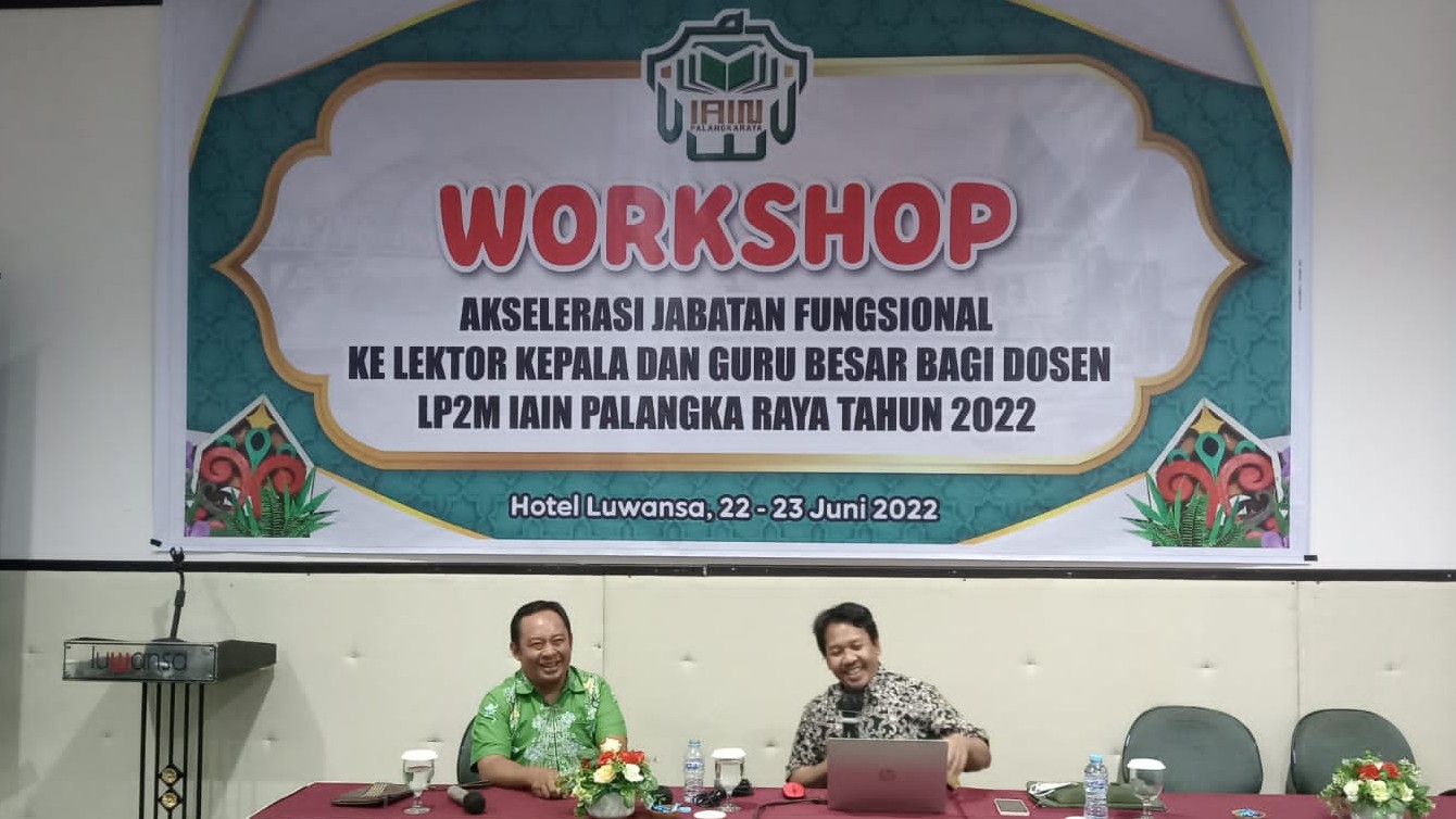 Workshop Akselerasi Jabatan Fungsional Lektor Kepala dan Guru Besar Dosen