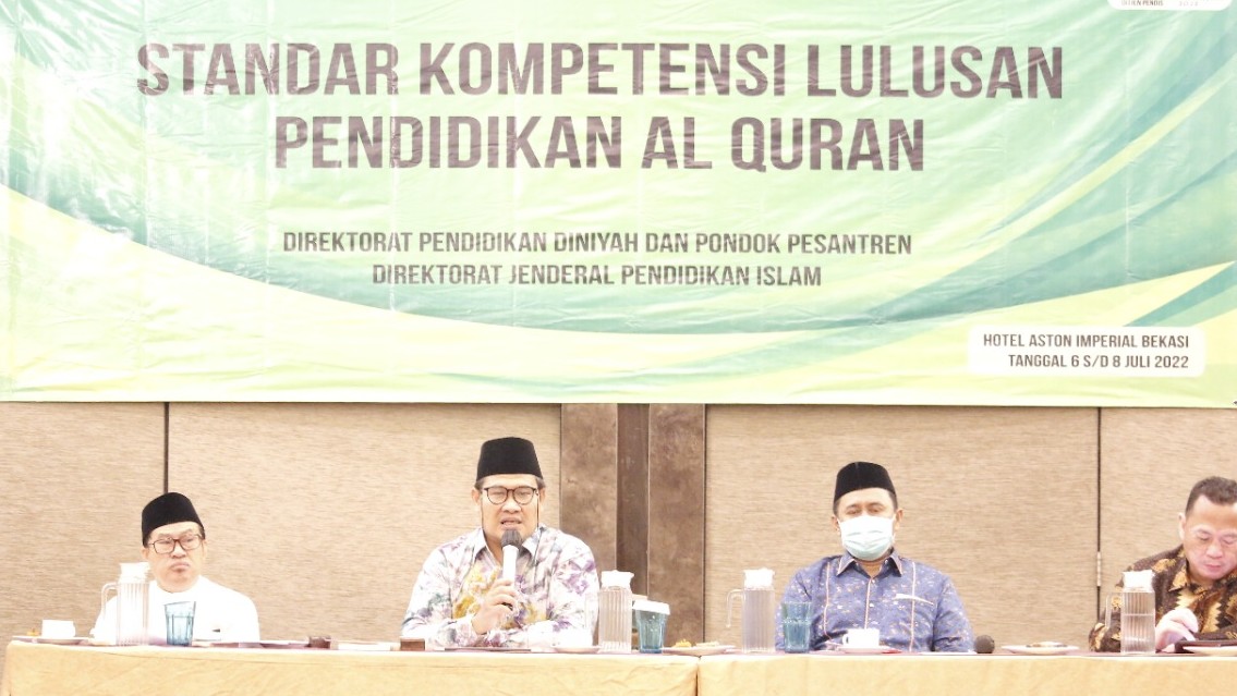 Workshop penyusunan Standar Kompetensi Lulusan pada Lembaga Pendidikan Al-Qur’an. 
