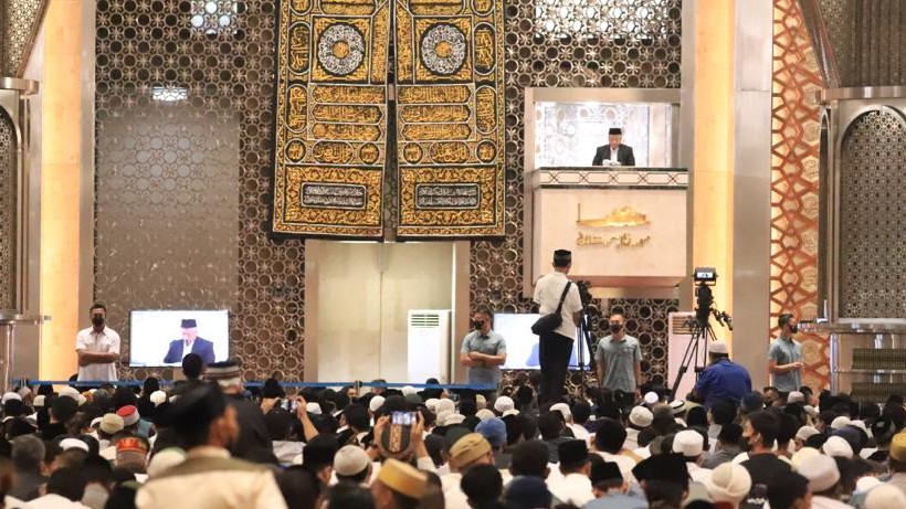 M Nuh sampaikan khutbah Idul Adha 1443 Hijriah di Masjid Istiqlal Jakarta