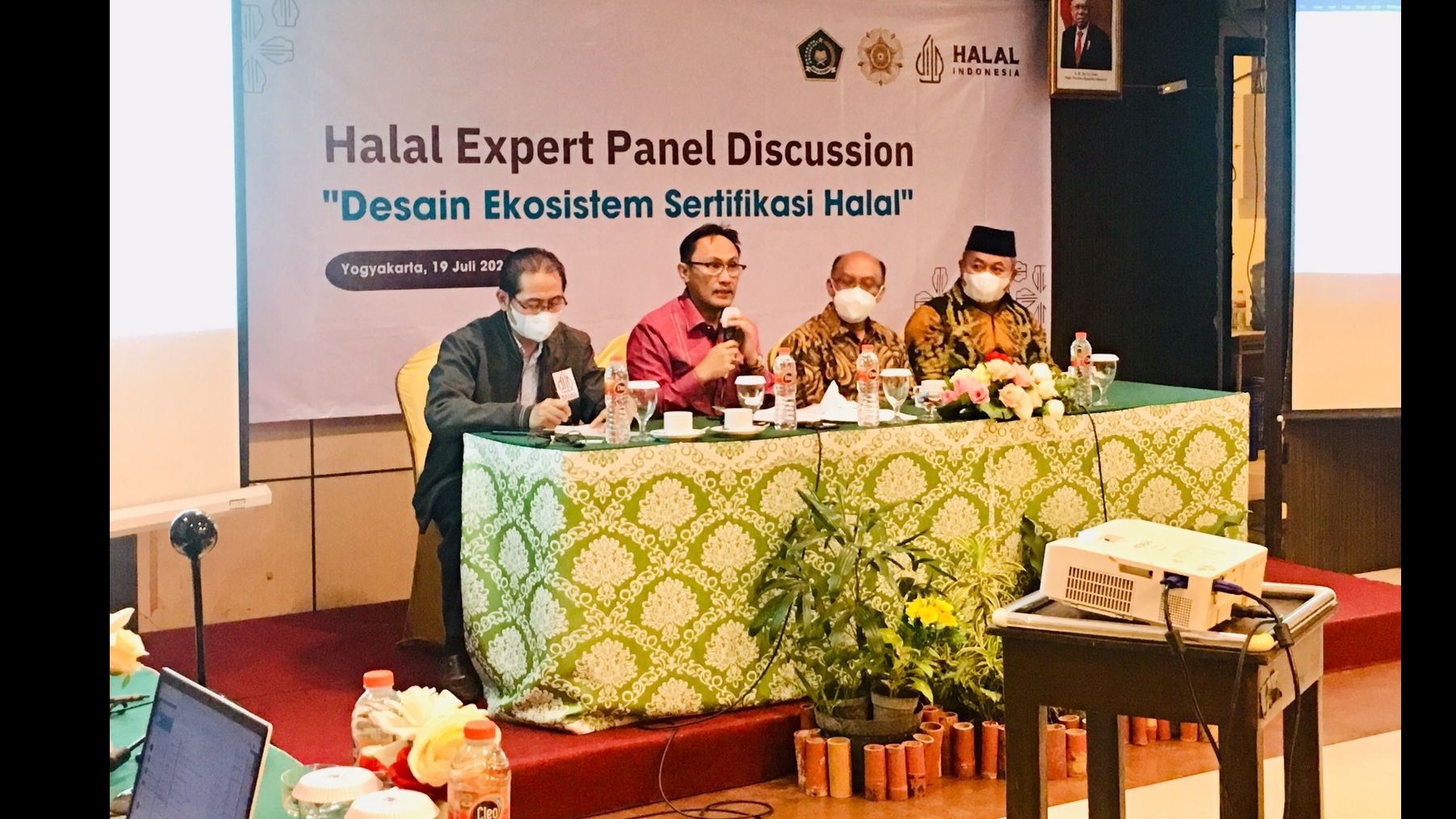 Halal Expert Panel Discussion, di Yogyakarta, Selasa (19/7/2022)