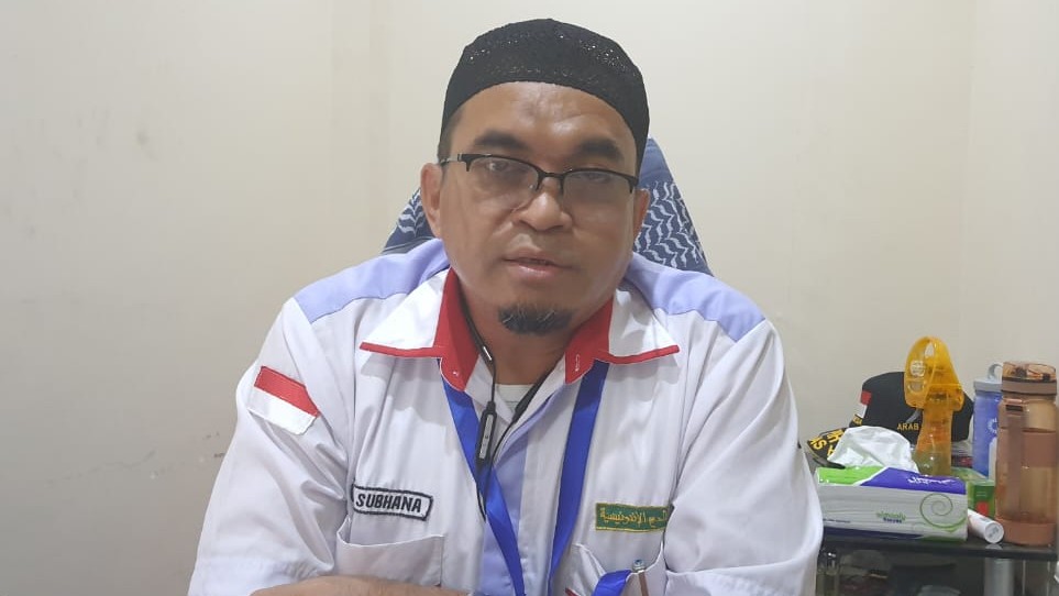 Kepala Seksi Transportasi Daerah Kerja Makkah Asep Subhana