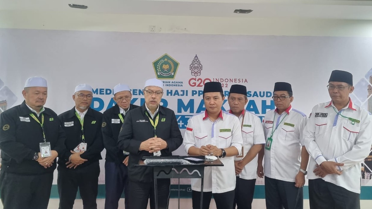 Pertemuan Misi Haji Indonesia dan Malaysia di Daker Makkah