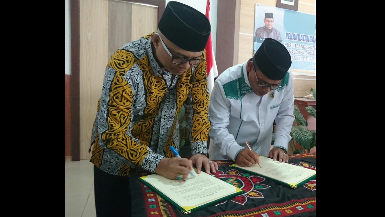 Penandatanganan MoU Penyusunan Terjemaah Al-Quran dalam Bahasa Daerah Gayo