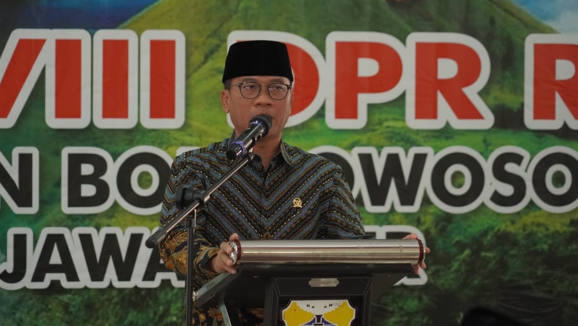 Ketua Komisi VIII Yandri Susanto Saat Kunker di Pendopo Kabupaten Bondowoso