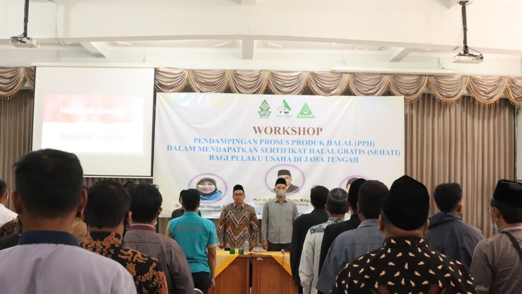 Workshop Pendampingan Proses Produk Halal (PPH) di UIN Walisongo, Semarang