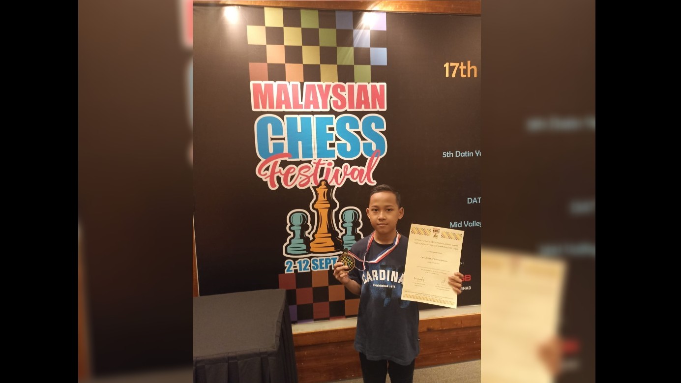 Rafa Firjullah siswa MIN 1 Murung Raya raih juara catur internasional