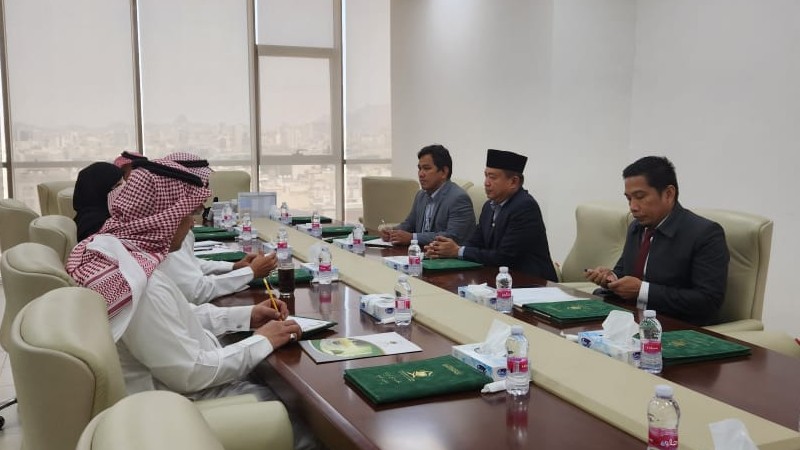 Rapat Tim KUH KJRI Jeddah dengan Kementerian Haji dan Umrah Saudi, bahas penyelenggaraan umrah