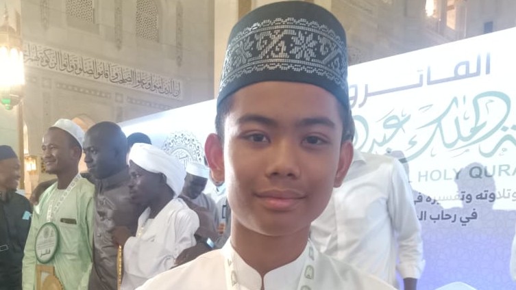 Hafiz Al-Qur'an asal Langkat, Sumatera Utara, Zahran Auzan
