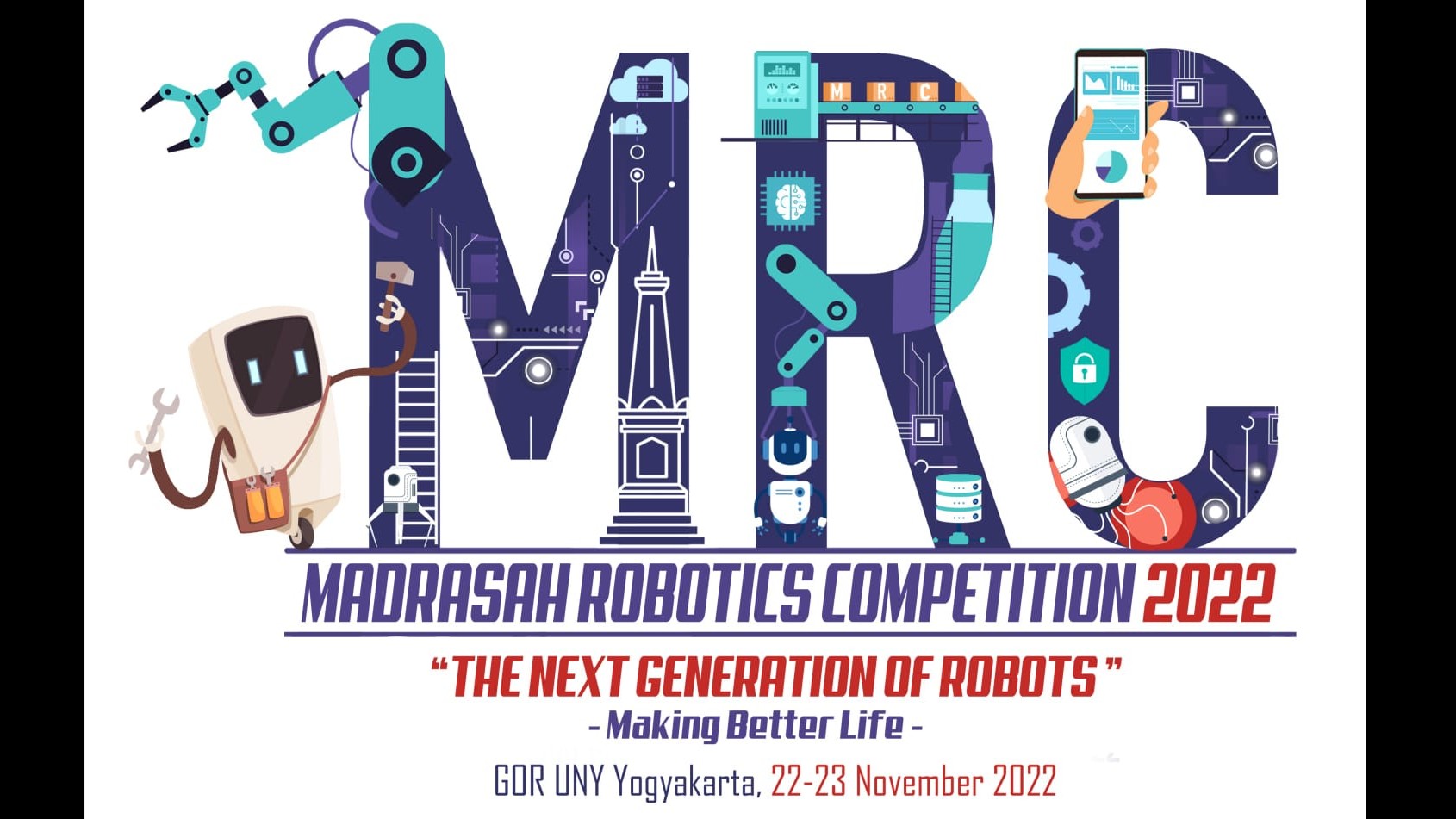 Logo Kompetisi Robotik Madrasah 2022