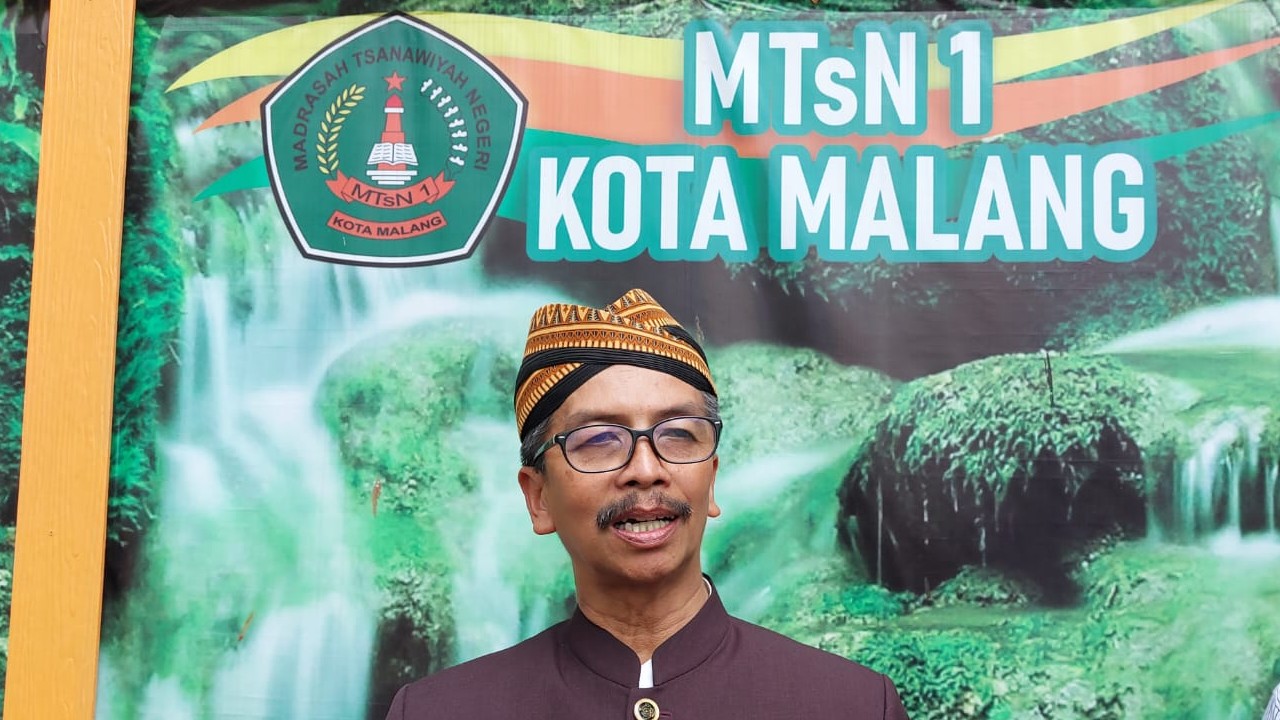 Kepala MTsN 1 Kota Malang Samsudin. (foto: KF)