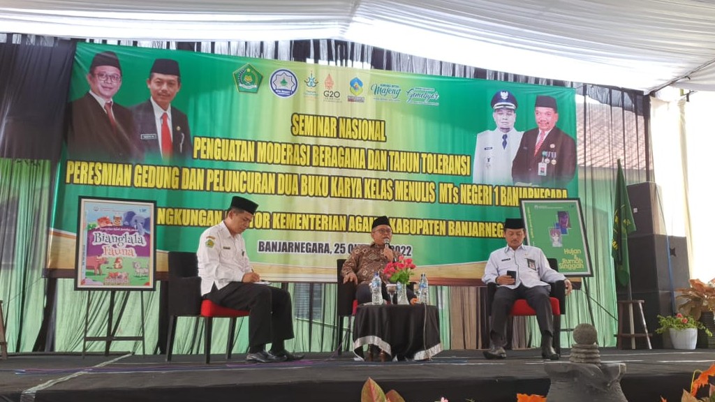 Seminar Moderasi Beragama di MTsN 1 Banjarnegara