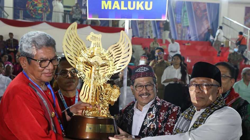 Provinsi Maluku juara umum Pesparani II