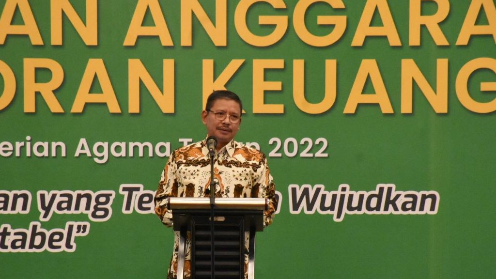 Kaban Prof. Suyitno memaparkan Catur Program di Balikpapan, Senin (7/11/2022).