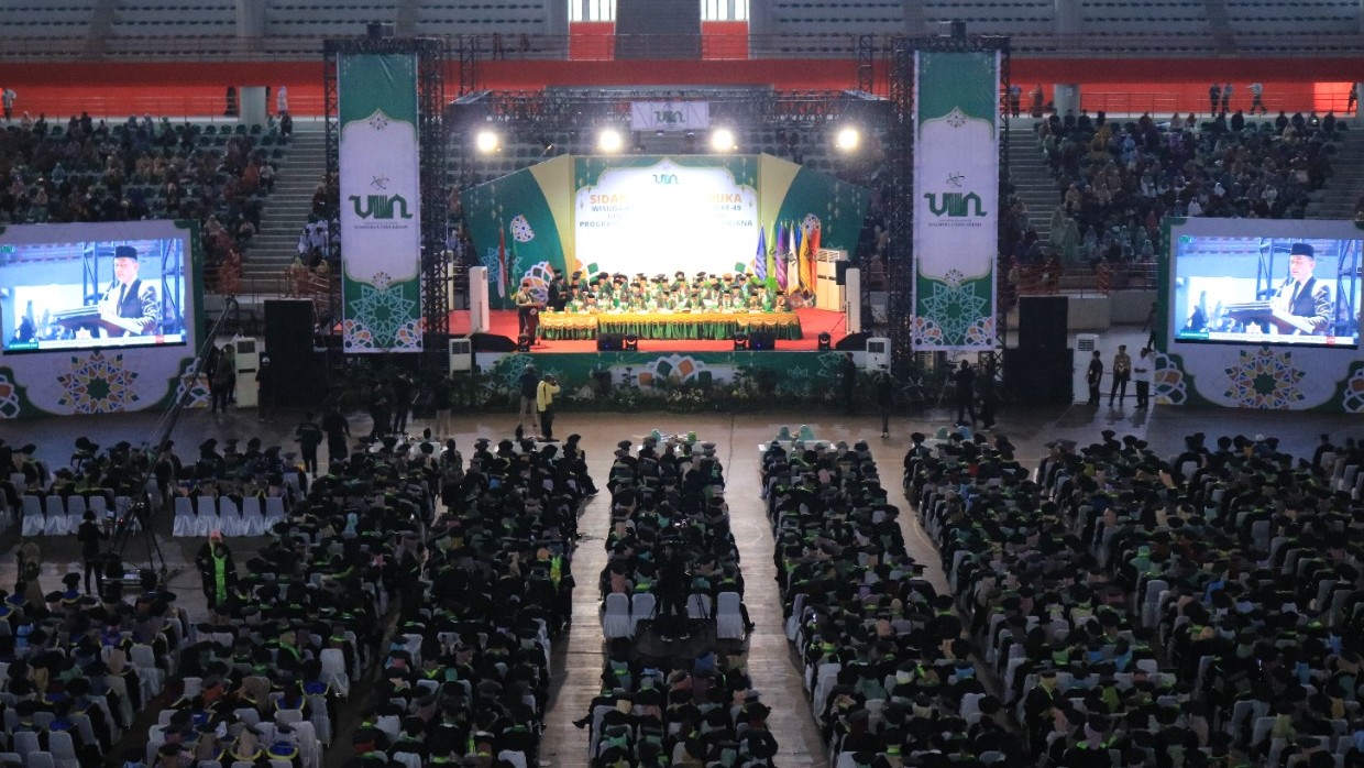 Wisuda sarjana ke-79 UIN Sumatera Utara, 20 Desember 2022