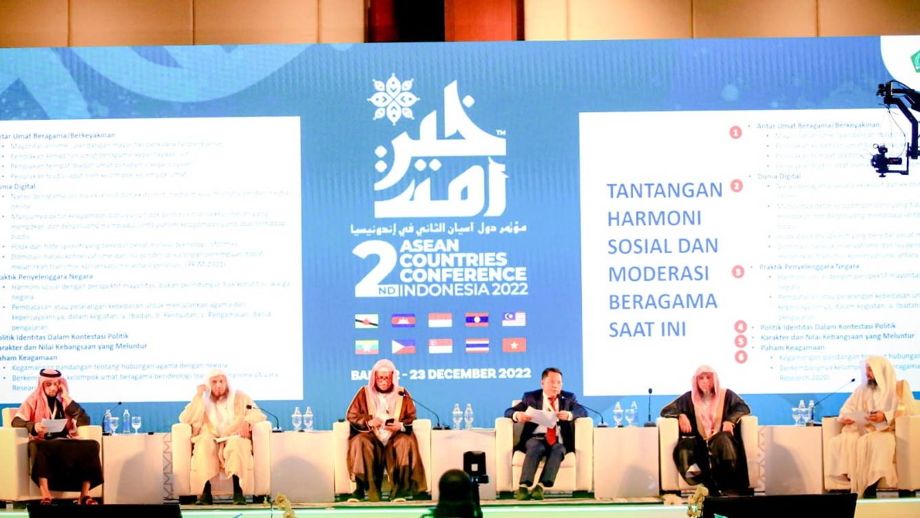 Dirjen Bimas Islam Kamaruddin Amin paparkan Tantangan Moderasi Beragama di Konferensi Islam ASEAN