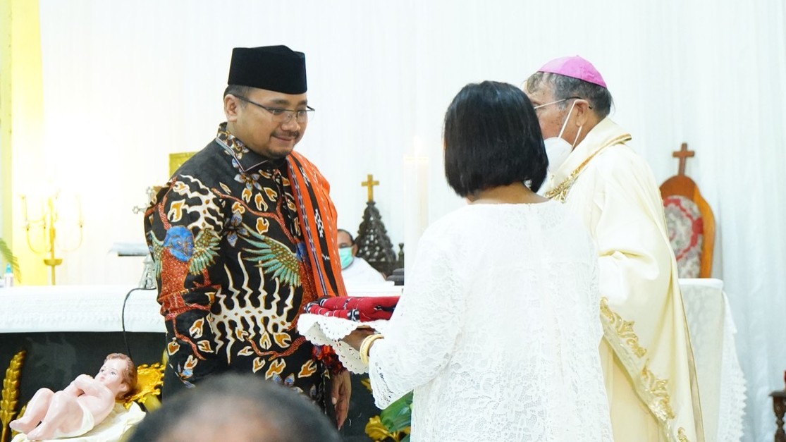Menag hadir pada perayaan Natal di Kota Kupang