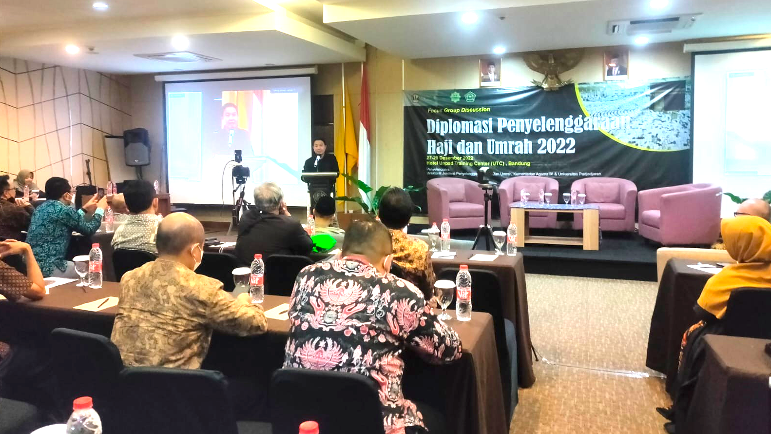 FGD Diplomasi Haji dan Umrah untuk Memperkuat Ekosistem Haji dan Umrah di Indonesia.