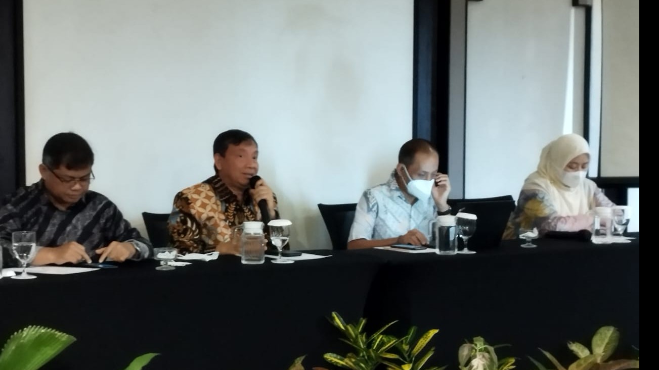 Inspektur Wilayah I, Maman Saepulloh saat pembukaan pengumpulan data dan informasi sektor agama di Yogyakarta, Jumat (20/1/2023)