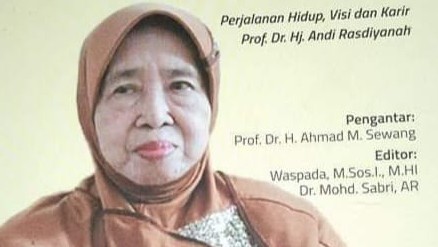 Prof. Dr. Hj. Andi Rasdiyanah, tokoh pengabdi pendidikan