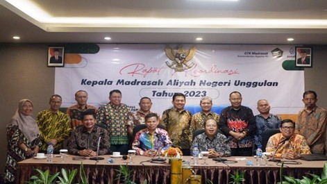 Rapat Koordinasi Kepala MAN Unggulan di Surabaya