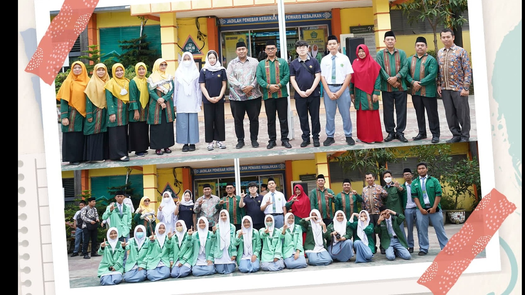 Kunjungan pelajar asal Korsel di MAN 1 Kota Medan