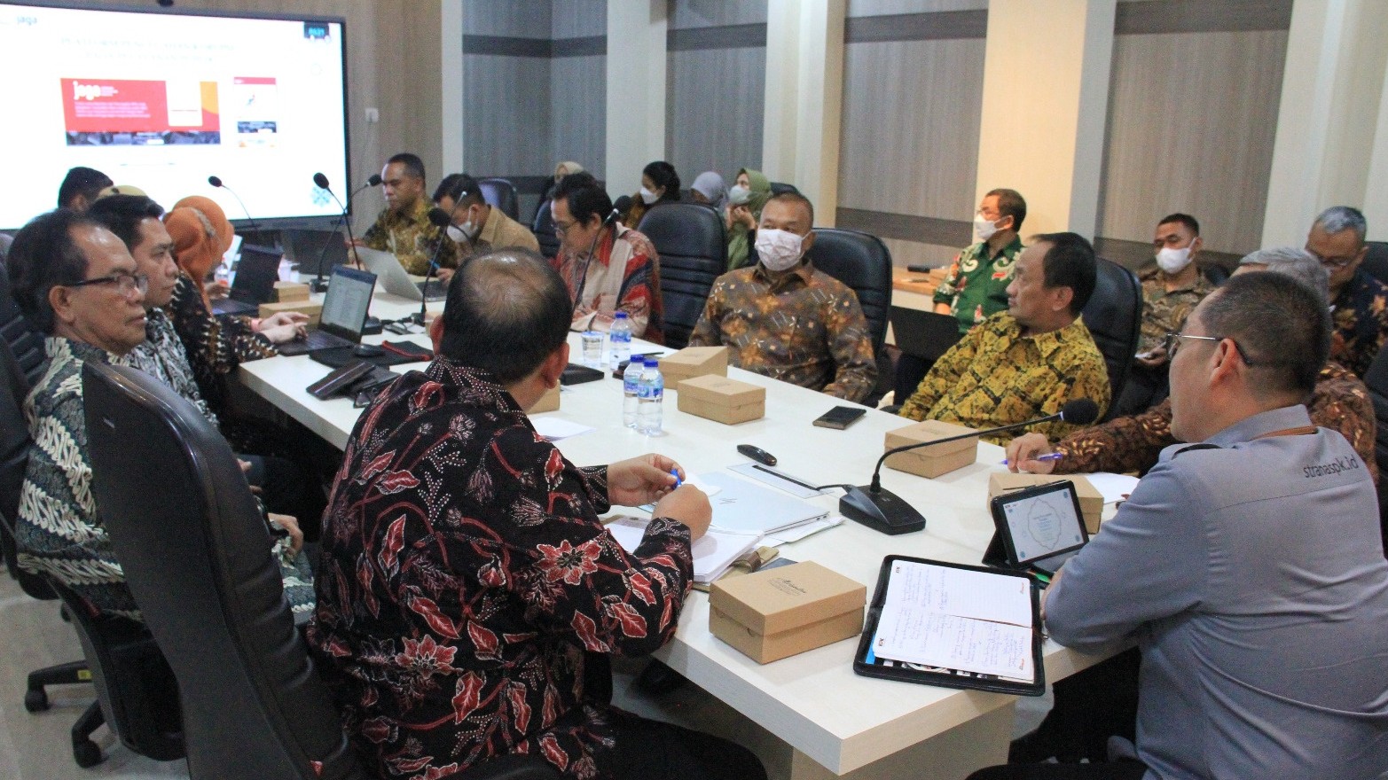 Rapat Koordinasi Implementasi terkait Platform Jaringan Pencegahan Korupsi Indonesia (JAGA) di Lingkungan Pendidikan Keagamaan