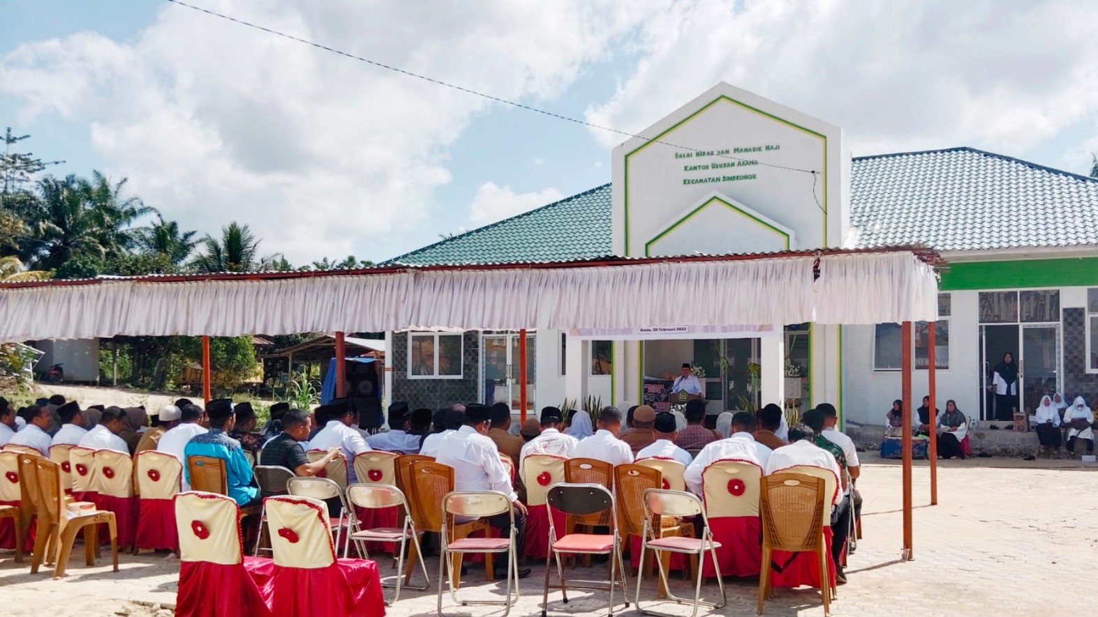 Peresmian Kantor Urusan Agama (KUA) Kecamatan Singkohor, Aceh Singkil