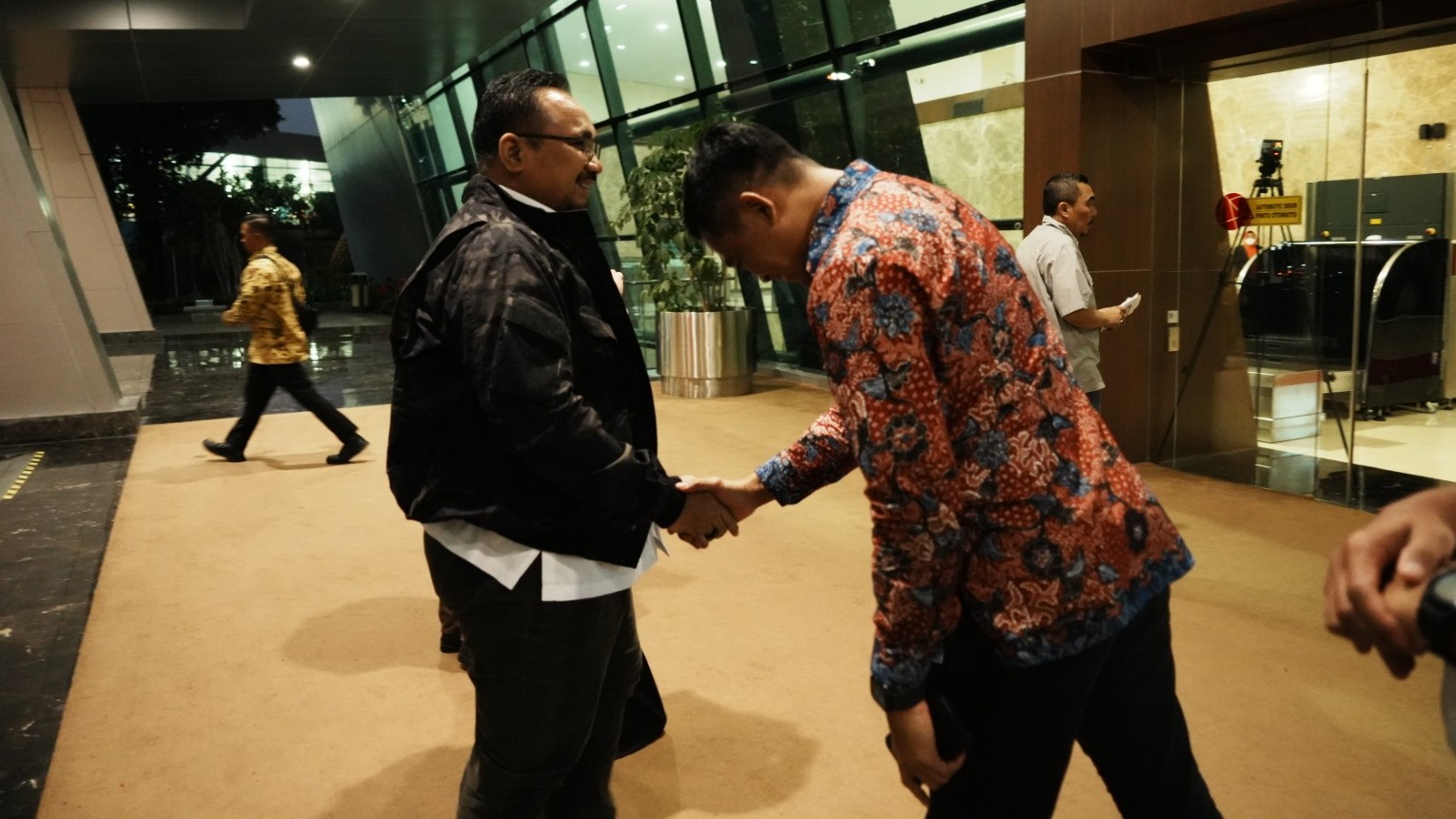 Menag tiba di Bandara Soetta untuk bertolak ke Jeddah, Jumat (10/3/2023