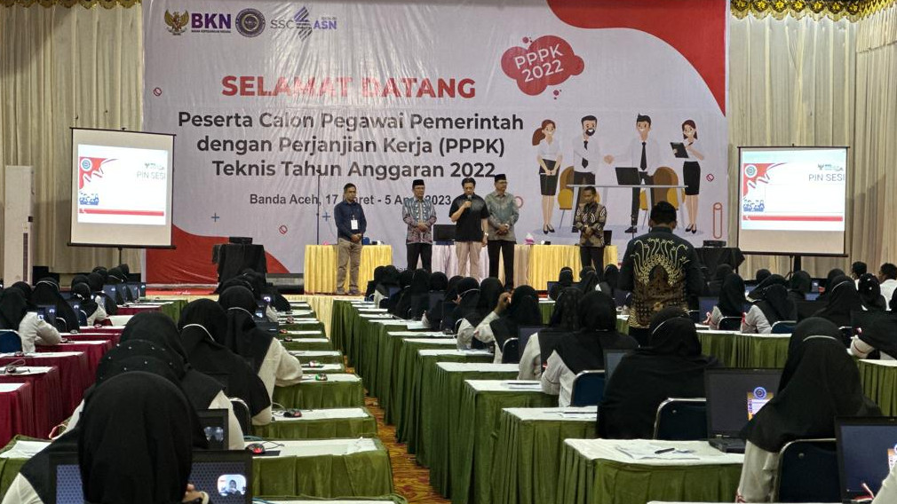 Irjen Kemenag Faisal pantau pelaksanaan Seleksi CAT Calon PPPK Kemenag di Aceh